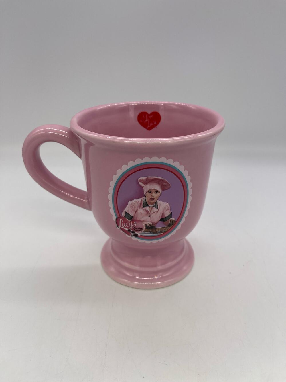 I Love Lucy Pedestal Coffee Mug